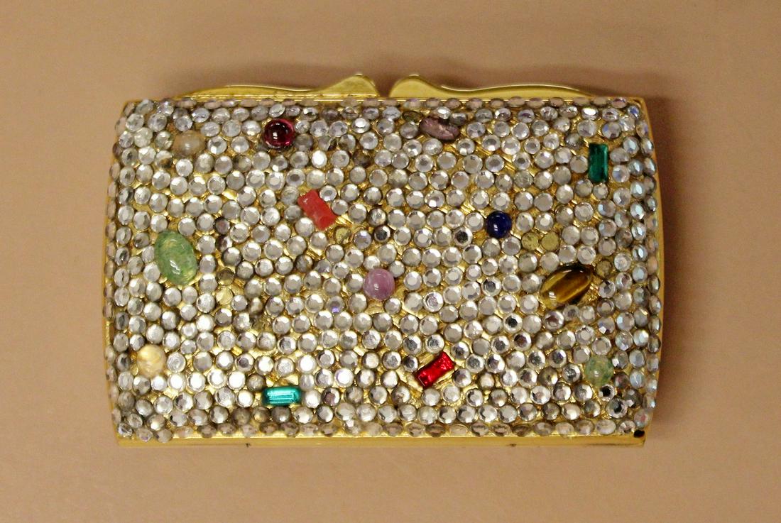 Judith Leiber Mini Purse Vintage Jeweled: For your consideration is this lovely mini purse by Judith leiber.