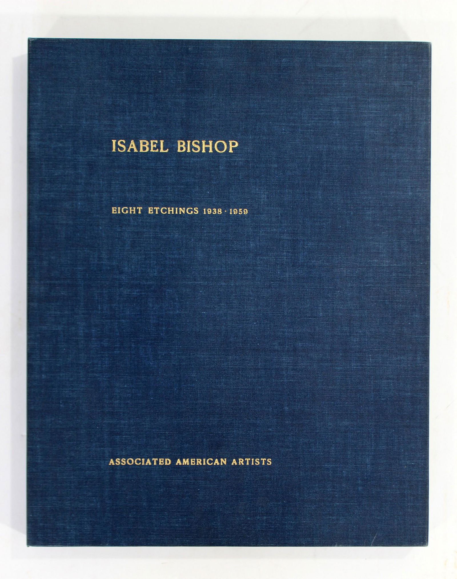 Isabel Bishop Collection 8 Etchings Signed 20/50: For your consideration is a collection of eight etchings by Isabel Bishop, signed and numbered 20/50, pieces date from 1938-1959. In excellent condition. The dimensions of the book are 11.5" W x 14" H