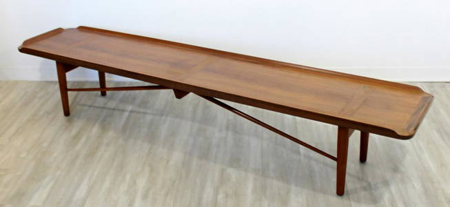 Finn Juhl for Baker Model 406 Coffee Table Bench Seat