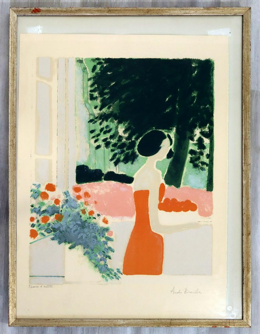 Andre Brasilier Signed Serigraph (1 of 8)