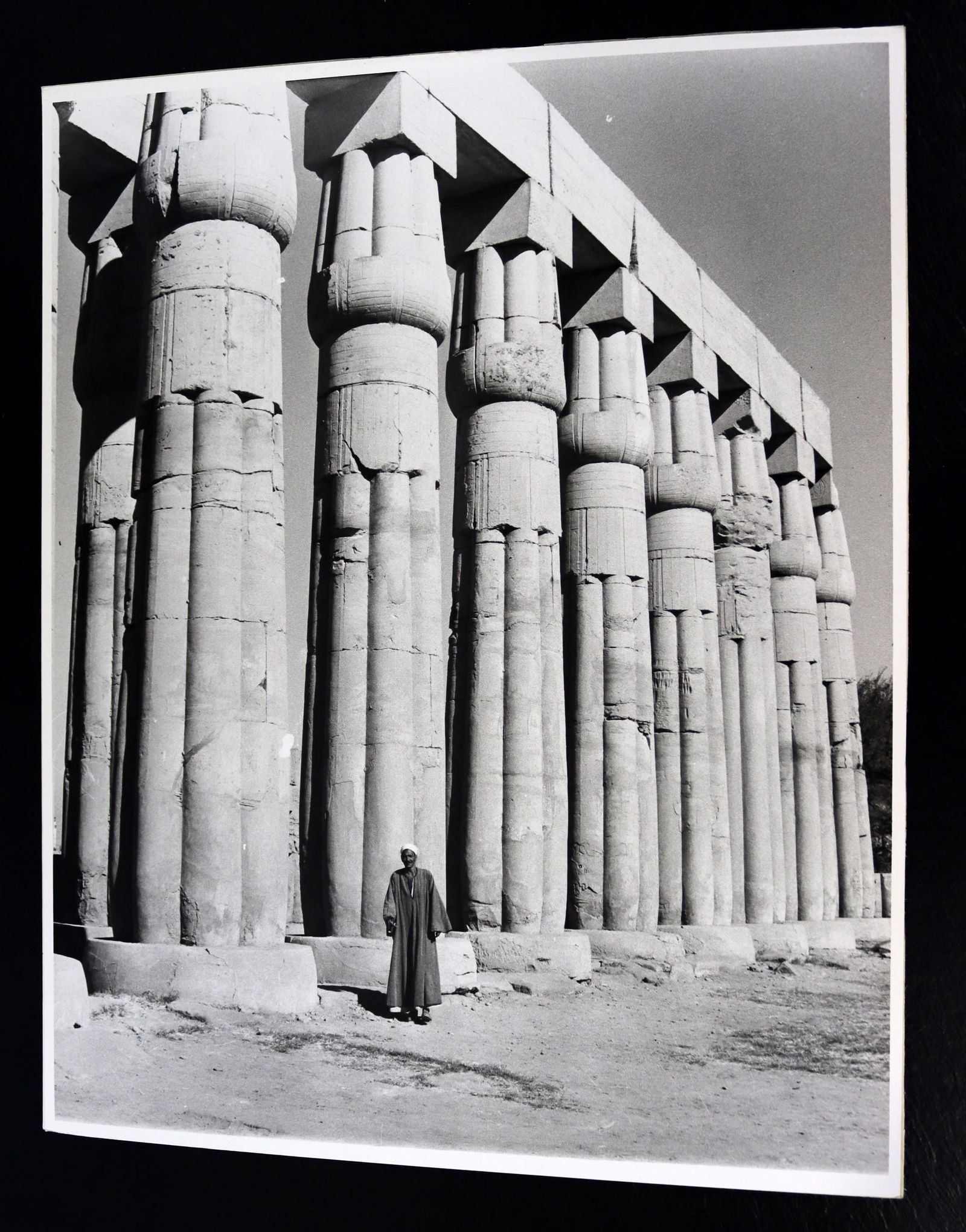 Isadore Berger Untitled (Travel) Gelatin Silver Print: For your consideration is a compelling gelatin silver print travel photo by Isadore Berger (20x16 unframed). Berger was a photographer, attorney, & world traveler from Detroit, MI. From the private co