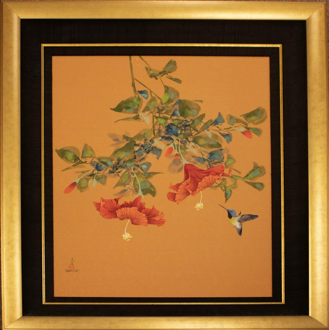 David Lee Aloha Memories Contemporary Painting Framed (1 of 5)