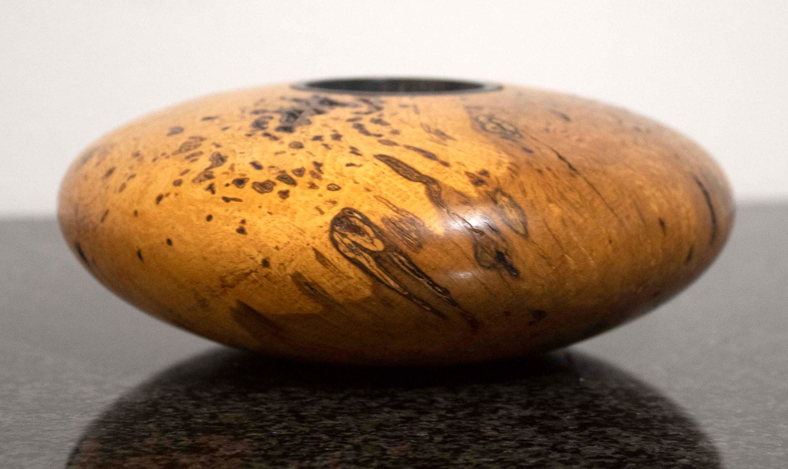 E D Roda Signed Oak Burlwood Modern Flower Holder Vase (1 of 7)