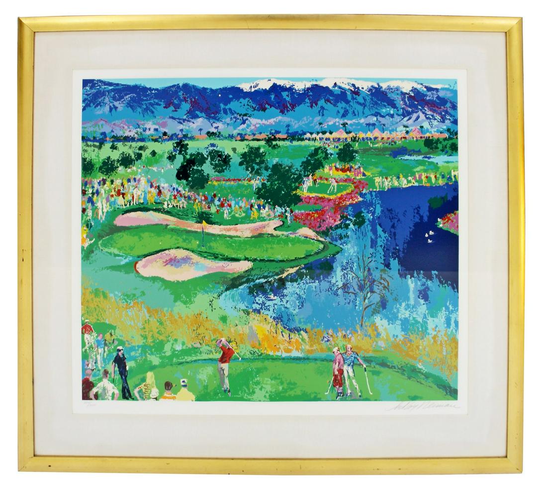 Leroy Neiman The Cove Signed Lithograph 356/375 (1 of 9)