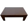 Large Square William Spitzer Low Wood Coffee Table