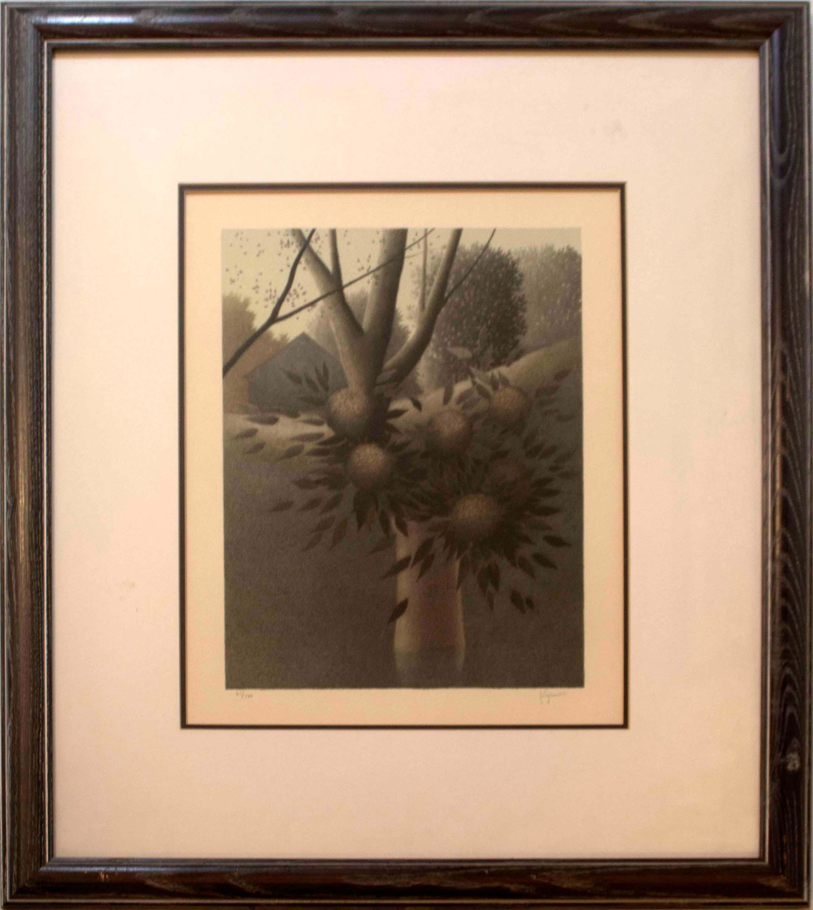 Robert Kipness Hillside Flowers Signed Lithograph (1 of 8)