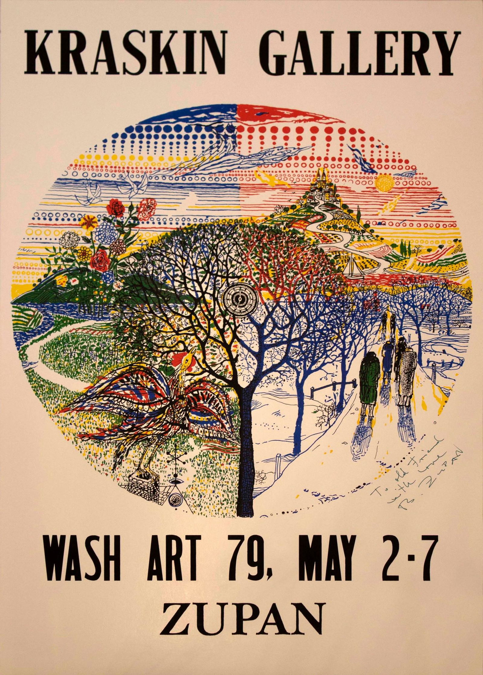 Bruno Zupan Kraskin Gallery Wash Art 79 Signed Poster (1 of 6)