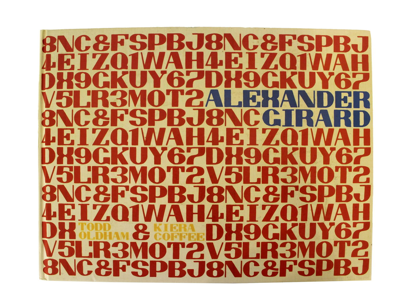 Alexander Girard Popular Edition by Kiera Coffee 2015 Hardcover Illustrated Book: For your consideration is this Alexander Girard : Popular Edition by Kiera Coffee 2015, Hardcover Illustrated Coffee Table Book Dimensions: 16.25w x 2.25d x 12.25h Provenance: This item was curated fr