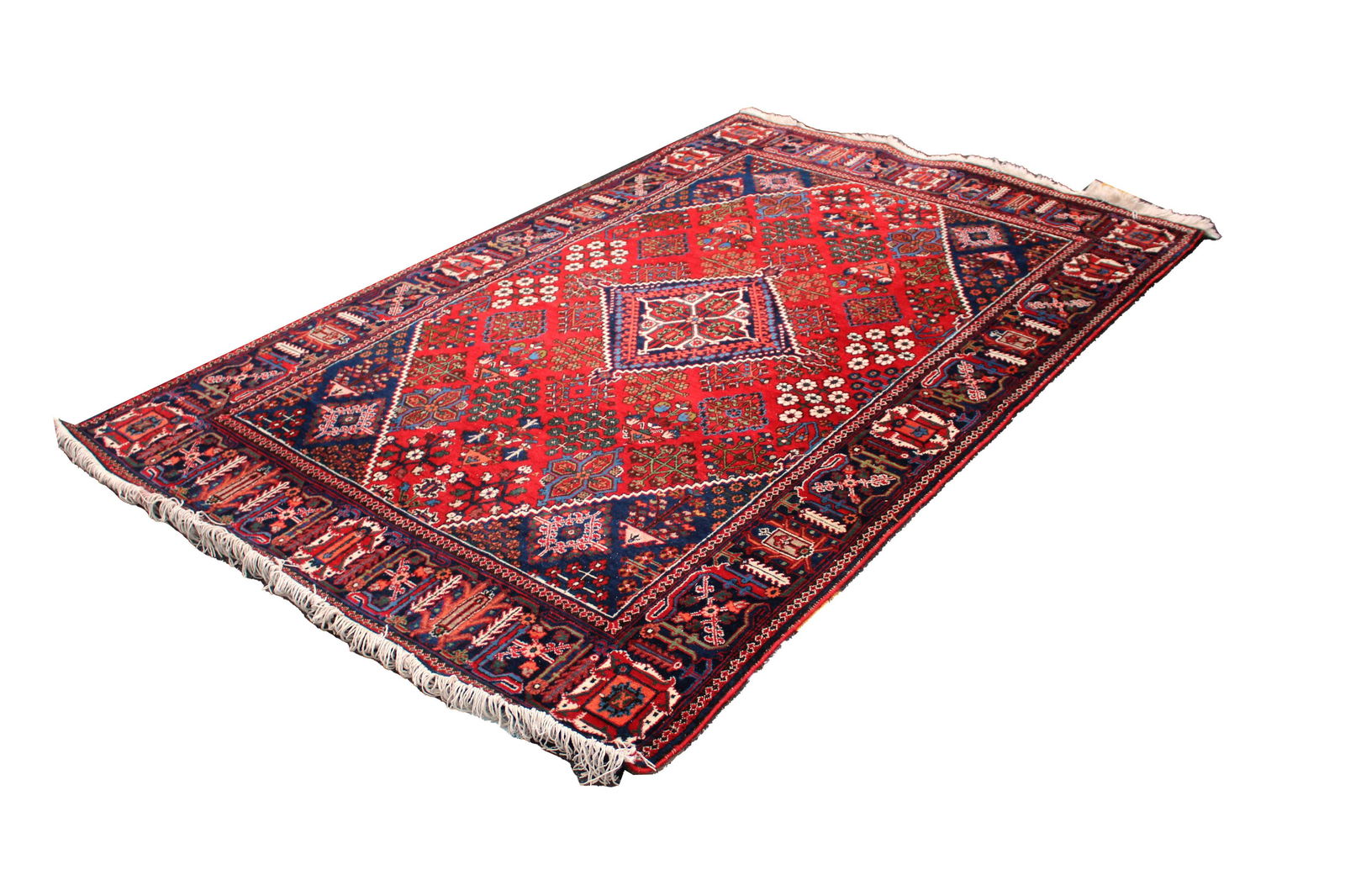 Afghan Belouch Hand Knotted Wool Rug 2'10" x 4' (1 of 7)