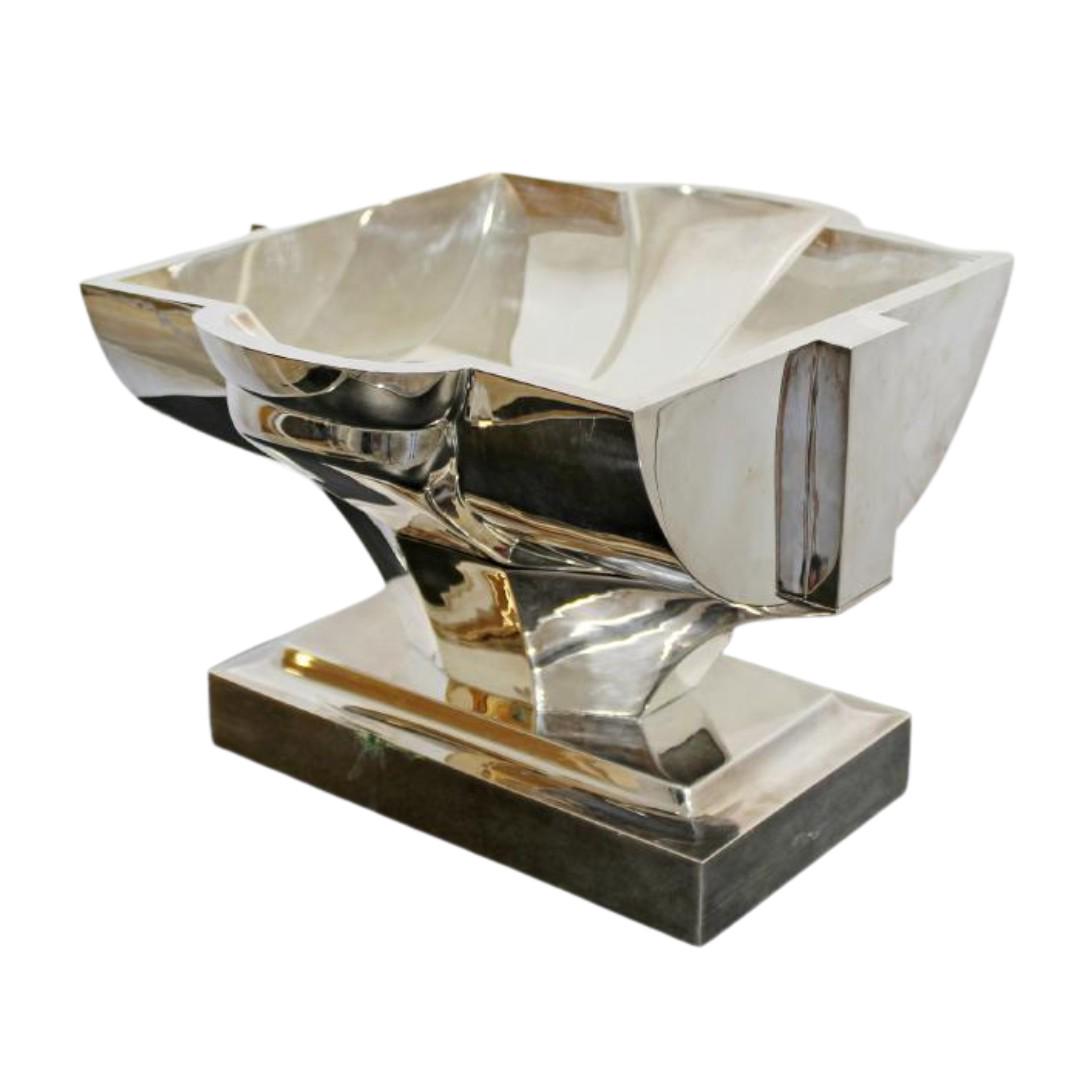 Damian Garrido Sterling Silver Vessel Table Sculpture (1 of 11)