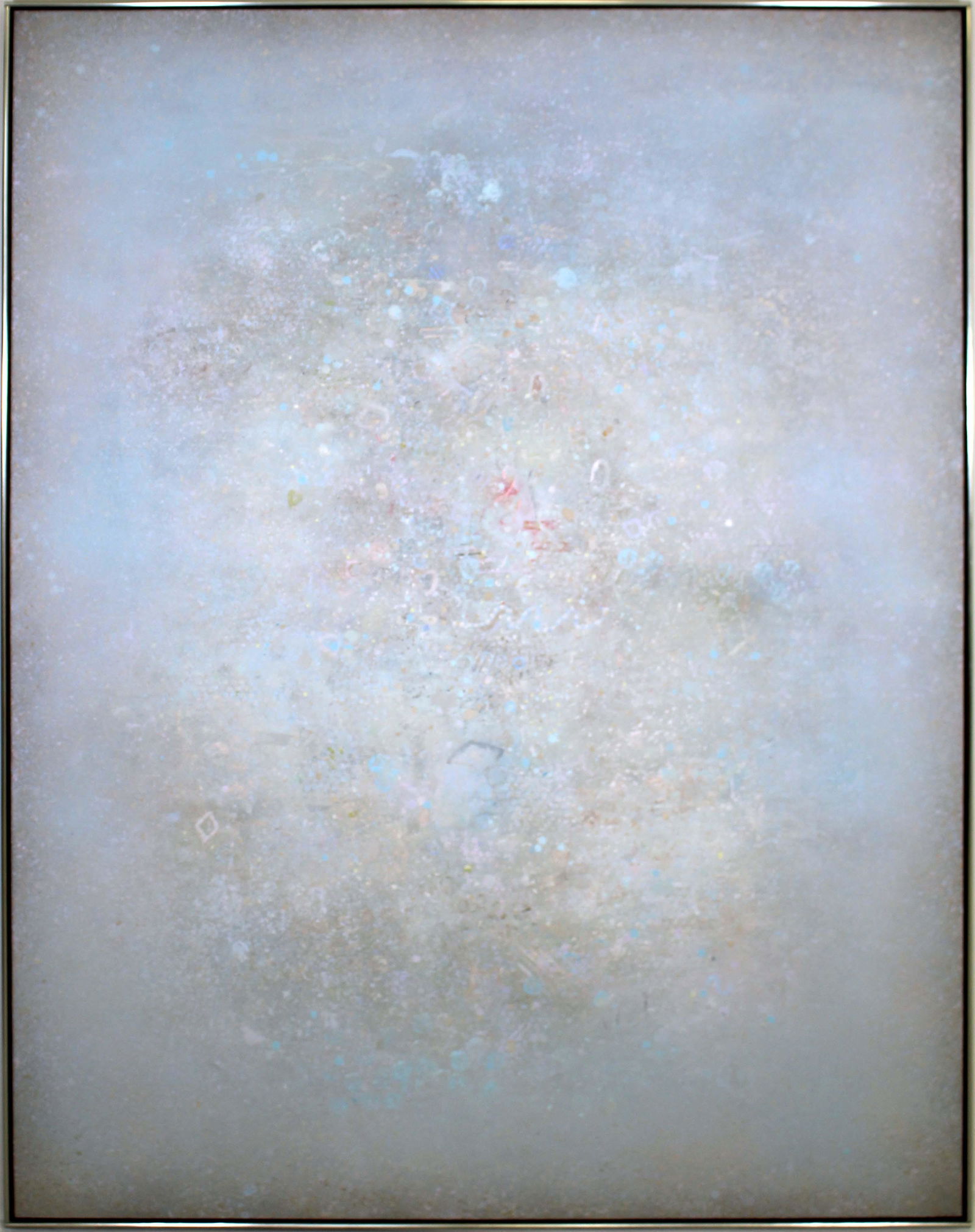 David Shapiro Untitled 1971 Signed Abstract Acrylic Painting on Canvas Framed (1 of 11)