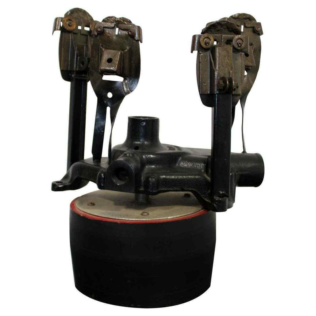 James Nani Signed Rollerskates Found Object Sculpture Mid Century Modern 1967 (1 of 9)