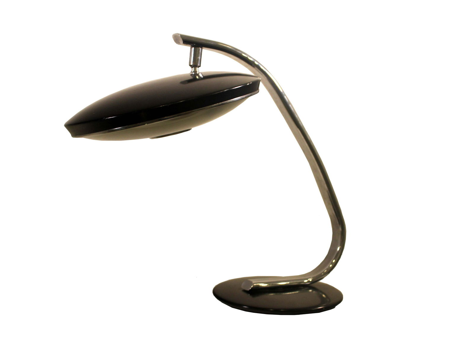 FASE Arched Black Desk or Table Lamp Chorded Mid Century Modern (1 of 8)