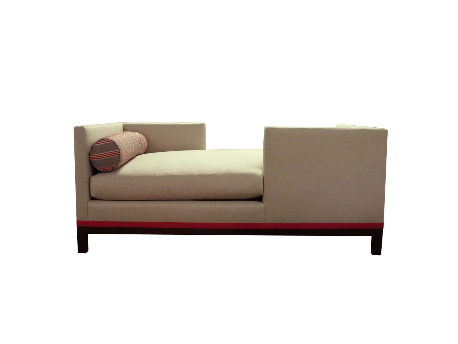 Contemporary Modern A. Rudin Custom Made Tete a Tete Sofa Loveseat #2725 (1 of 10)