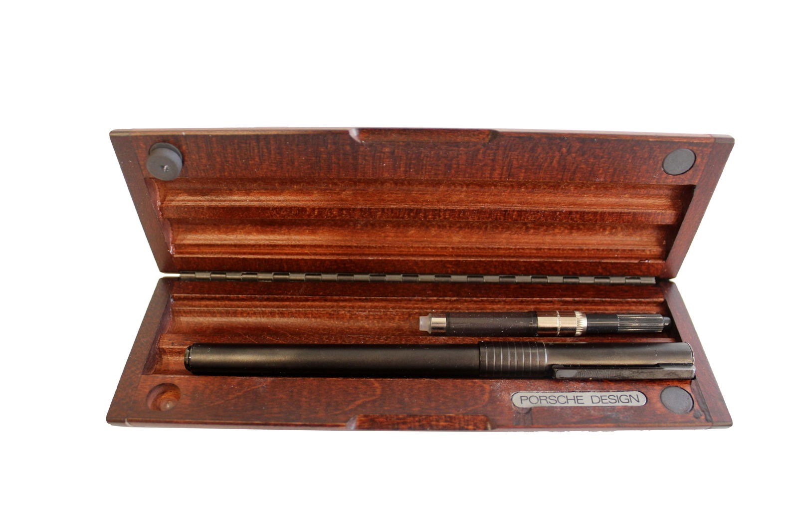 Porsche Design Titanium Fountain Pen with Smooth Matte Black Finish (1 of 7)