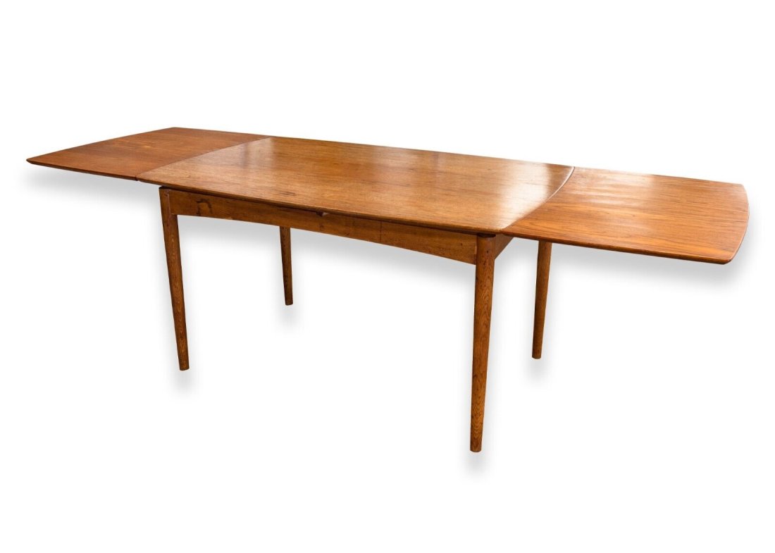 Mid Century Modern Hans Wegner Teak Wood Extendable Dining Table (1 of 11)