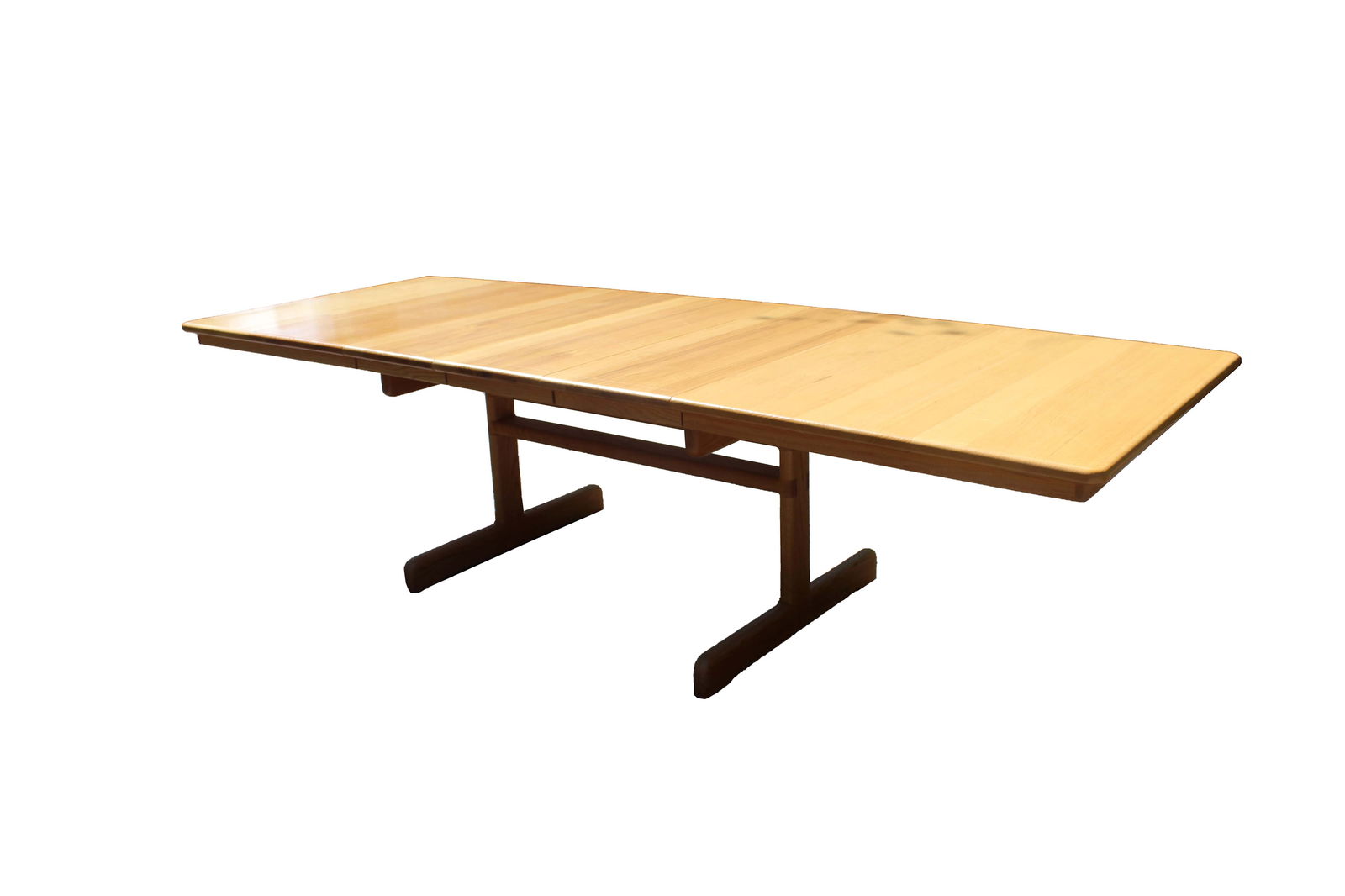 Stephen Hynson for Mandell Danish Modern Studio Designed Red Oak Dining Table (1 of 11)
