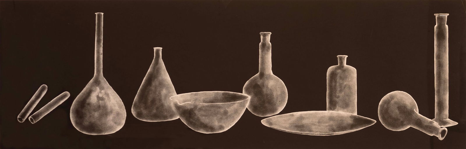 Tony Cragg Laboratory Still Life II State I Contemporary Etching and Aquatint 4/30 Framed 1988 (1 of 11)