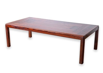 Vejle Stole and Mbelfabrik Danish Rosewood Rectangular Coffee Cocktail Table