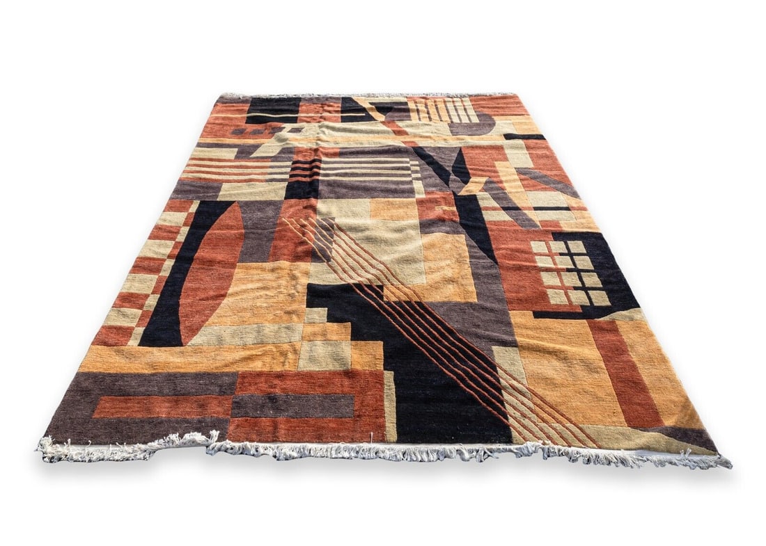 Massive Agra India Wool Double Knot Chrome Dye Area Rug from Mir's Oriental Rugs (1 of 7)