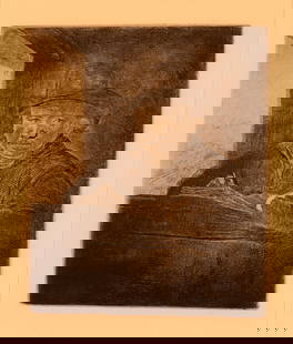 Rembrandt Van Rijn Self Portrait Drawing at Window 1648 Etching Millenium Ed.: An introspective etching on Ingres d’Arches off-white laid paper paper titled “Self Portrait Drawing at Window” by Rembrandt Van Rijn. Created in 1648. A 20th/21st Century