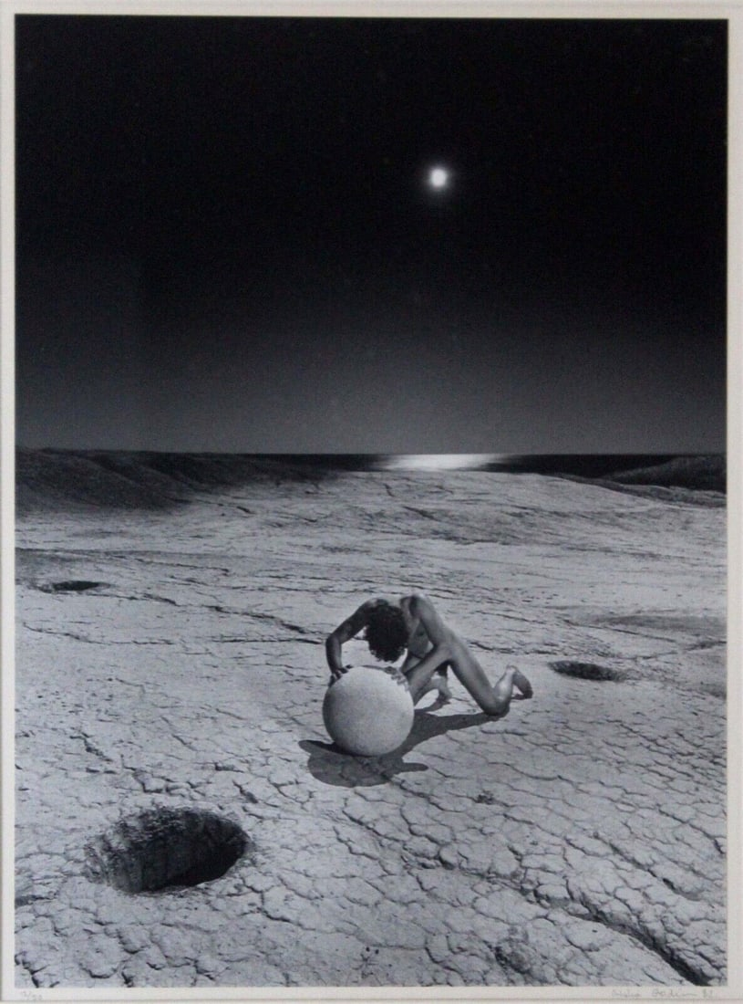 Misha Gordin 1982 Photograph Crowd and Shadows of The Dream Edition 12/50: In this photo, Misha Gordin's variations on the theme are at once subtle and yet universally appealing. Quietly powerful, graphically dynamic, Gordin's silent figures compel the mind to explore n