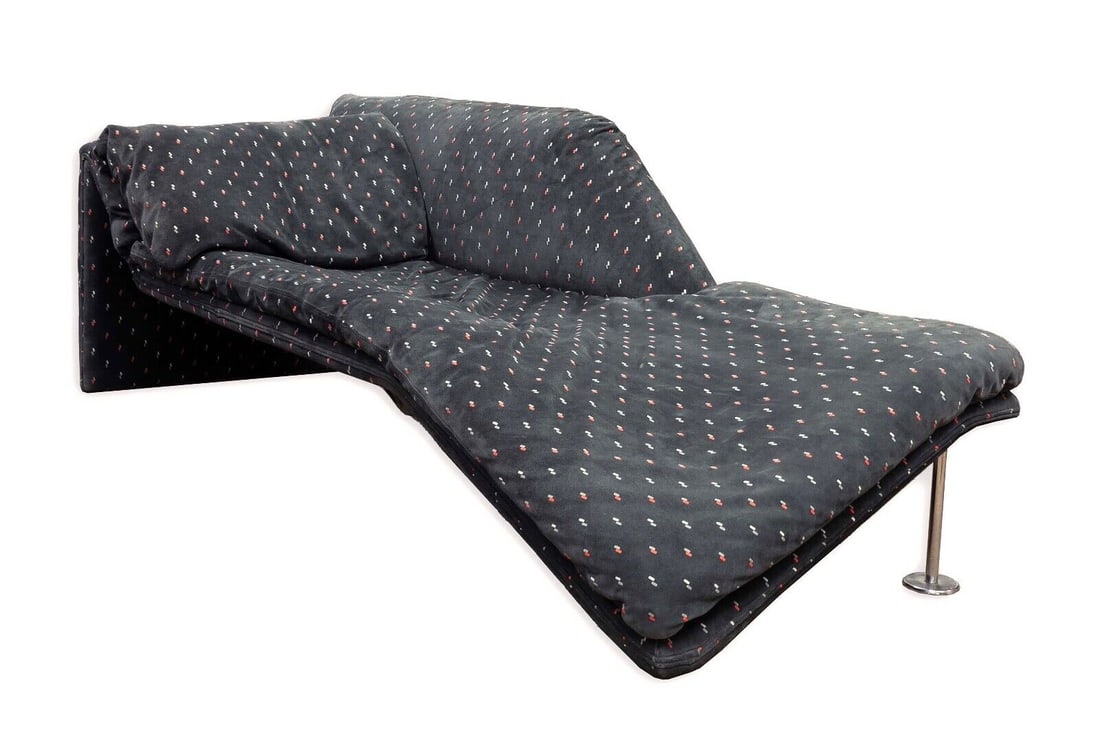 Preview Navy Blue Chaise Sofa Style of Experience by Luigi Sormani Casabella (1 of 8)