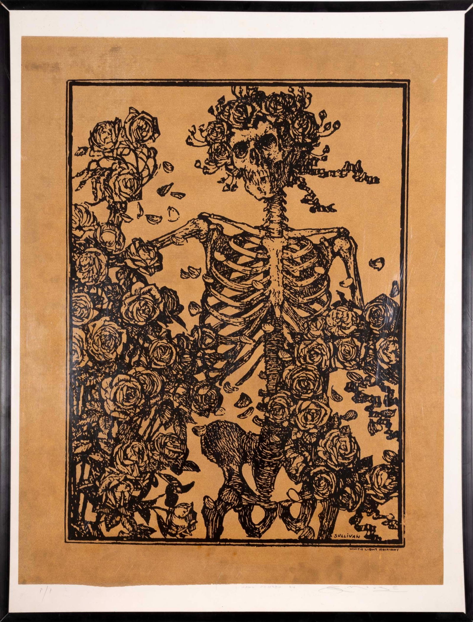 Stanley Mouse Signed Printer's Proof for Grateful Dead Poster 1966 Music Memorabilia (1 of 11)