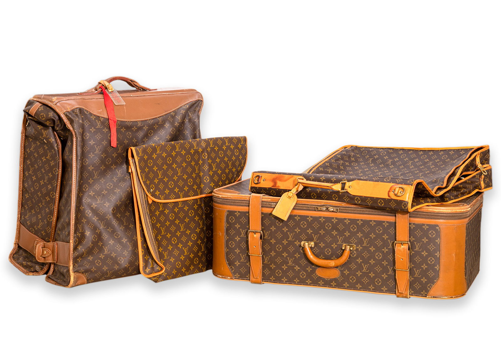 Louis Vuitton Set of Assorted Pieces of Luggage (1 of 14)