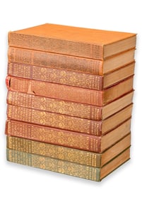 Everyman’s Library Set of 9x Volumes Early 1900s Clothbound Books