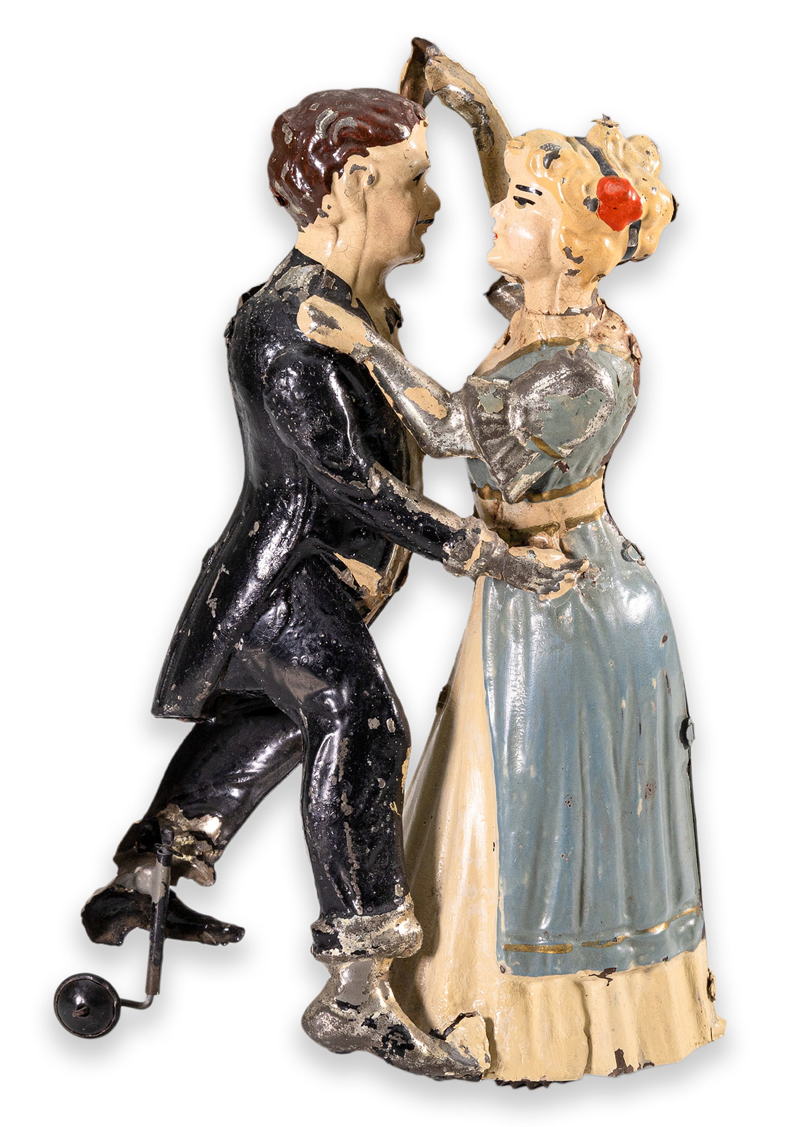 Gunthermann Tango Antique Windup Clockwork Toy Painted Tinplate Germany 1910 (1 of 8)