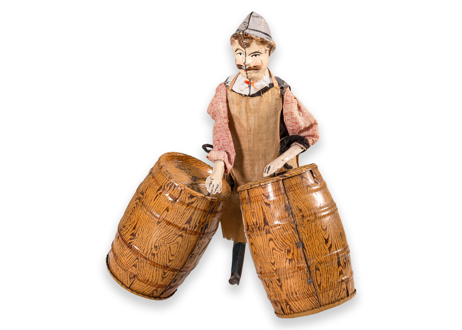 Fernand Martin Chand Tonneaux Windup Clockwork Antique Tinplate Toy France 1905 (1 of 7)