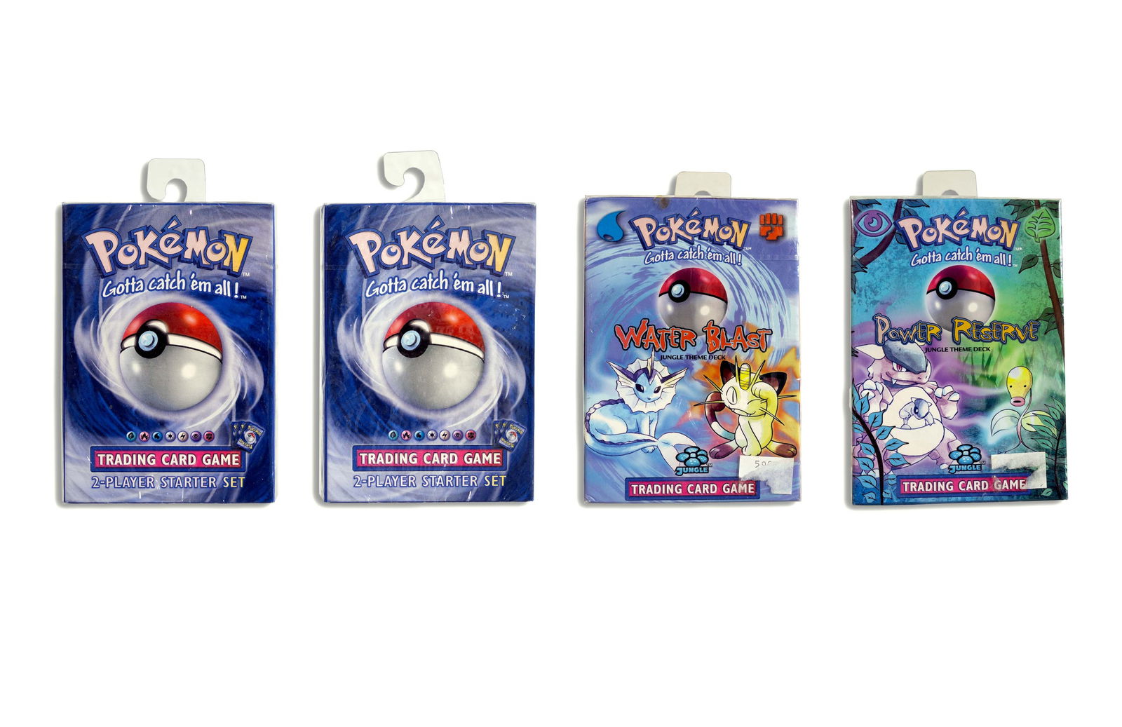 Pokemon Trading Card Game Original, Water Blast, and Power Reserve Factory Sealed Decks 1999 (1 of 17)