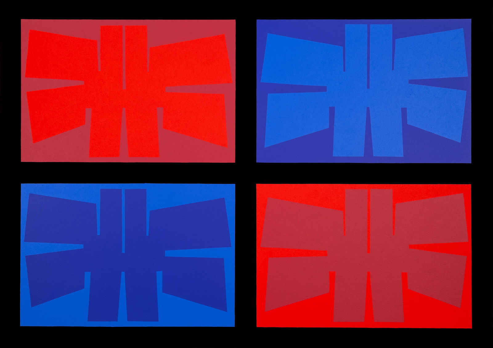 Jimmy Ernst Plate III Signed Modern Geometric Silkscreen on Paper 18/125 Unframed 1970 (1 of 10)