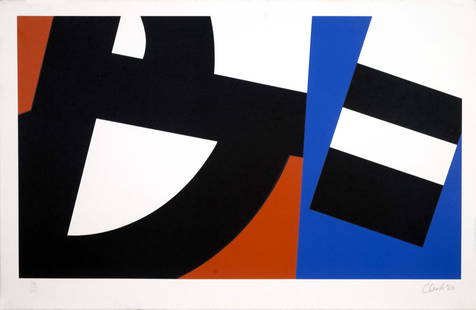 Pierre Clerk African Suite #9 Signed Hard-Edge Minimalist Silkscreen on Paper 199/200 Unframed 1980: A minimalist screenprint on paper titled “African Suite #7” by Pierre Clerk. Hand signed in pencil and dated lower right with an annotation of 199/200 on the bottom left. Titled on verso.