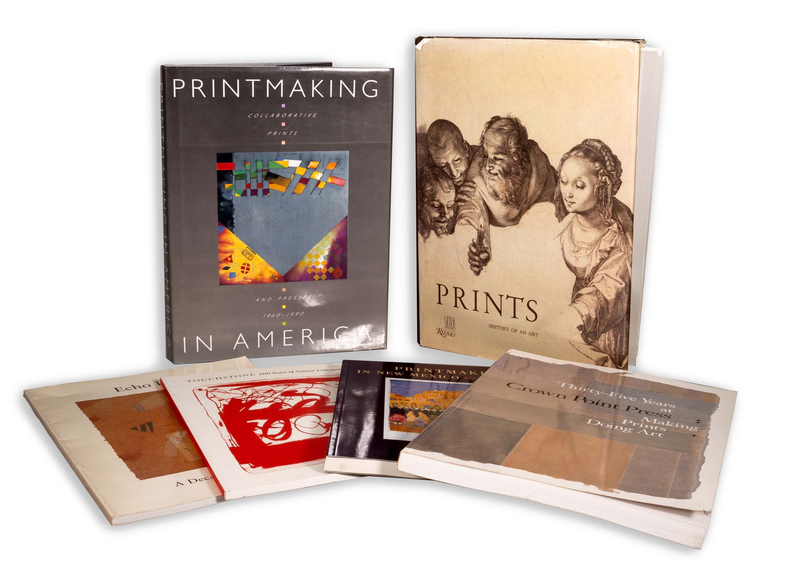 Set of 6x Books on the Art of Print Making in America Fine Art Coffee Table & Reference Books (1 of 20)
