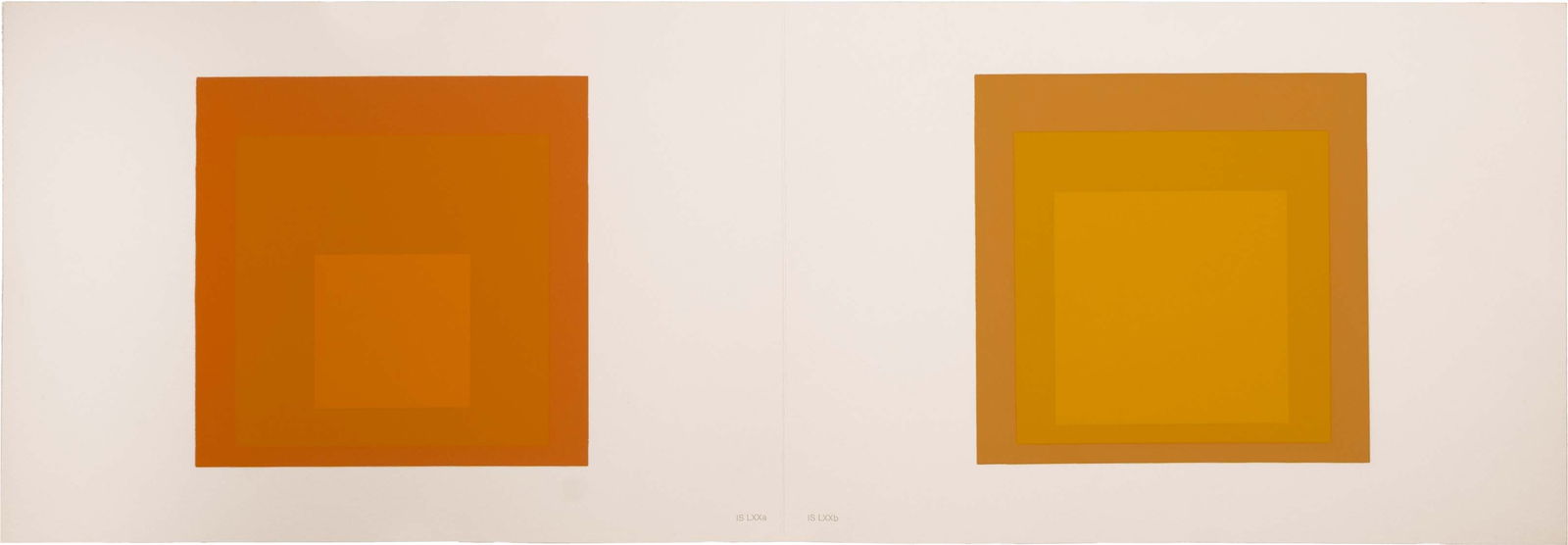 Josef Albers Homage to the Square (Orange and Yellow) Modern Screenprint on Paper Unframed (1 of 7)