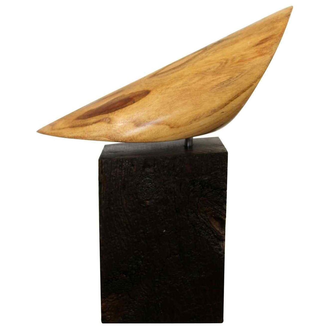 James Nani Flight 124 Modern Wood Semi Circular Sculpture (1 of 10)