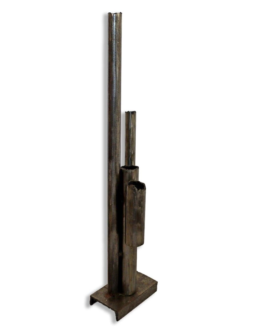 Irving Berg Tubular Stainless Steel Abstract Floor Sculpture Mid Century Modern (1 of 9)