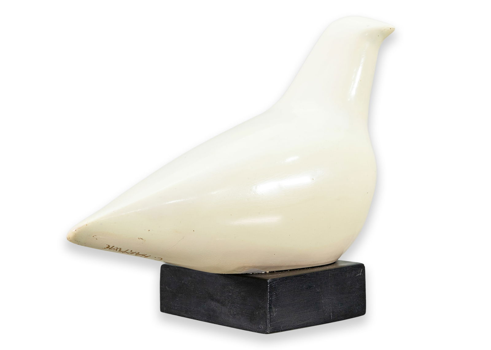 Cleo Hartwig Dove of Peace Signed Mid Century Modern Stone Sculpture 1960s (1 of 6)