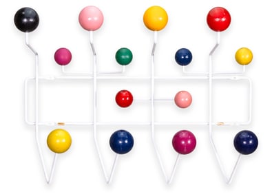 Charles and Ray Eames for Herman Miller Vintage Original Hang It All Coat Rack