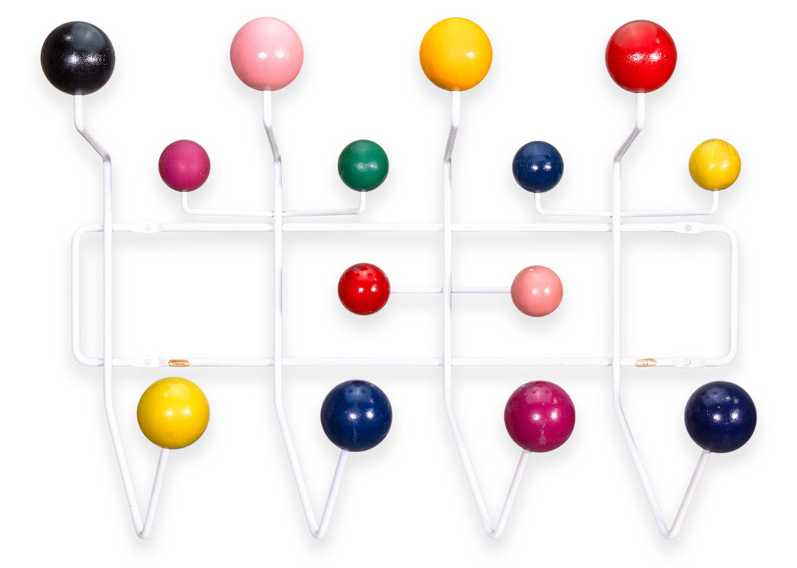 Charles and Ray Eames for Herman Miller Vintage Original Hang It All Coat Rack (1 of 8)