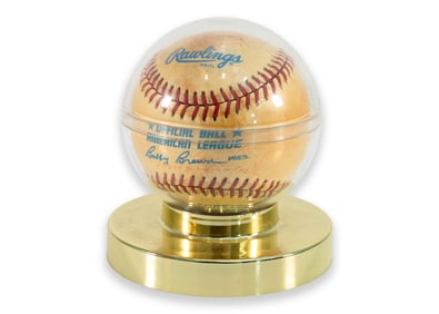 Rawlings Haiti Official American League Baseball Signed by Many Pro Players