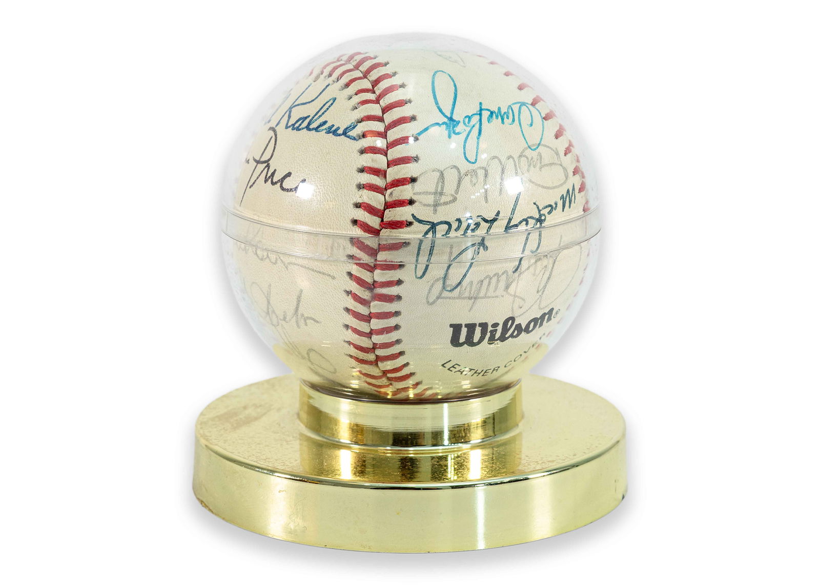 Detroit Tigers Team Signed Baseball Price, Kaline, Harwell, Horton, Lolich, & More! (1 of 5)