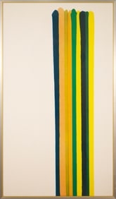 Morris Lewis Color Line 1961 Hirshorn Museum Smithsonian Institution Lithographic Poster