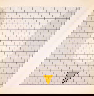 Takesada Matsutani Curve Signed Abstract Minimalist Silkscreen 42/75 Unframed 1971: An abstract silkscreen in colors on paper titled “Curve” by Takesada Matsutani. Signed in pencil lower right. Titled and annotated 42/75 on the lower left. Published in 1971. This artwork