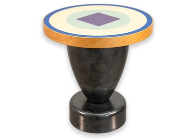 Ettore Sottsass Lipari Side Table Zanotta Italy 1992 Postmodern Memphis Design
