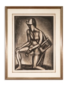 Georges Rouault Sunt Lacrimae Rerum from Miserere Suite Modern Aquatint Etching 1948