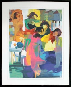 Hessam Abrishami Cherish The Day Signed Contemporary Framed Lithograph 200/295
