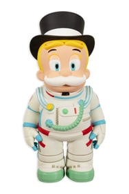 Alec Monopoly Rags to Richie Astronaut Contemporary Painted Cast Vinyl Sculpture 2022/23